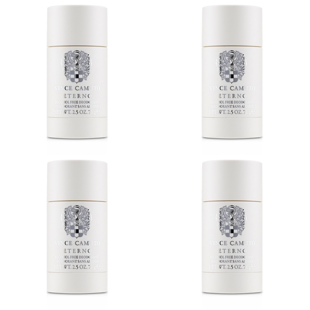 4 X Vince Camuto Eterno Alcohol Free Deodorant Stick 71g